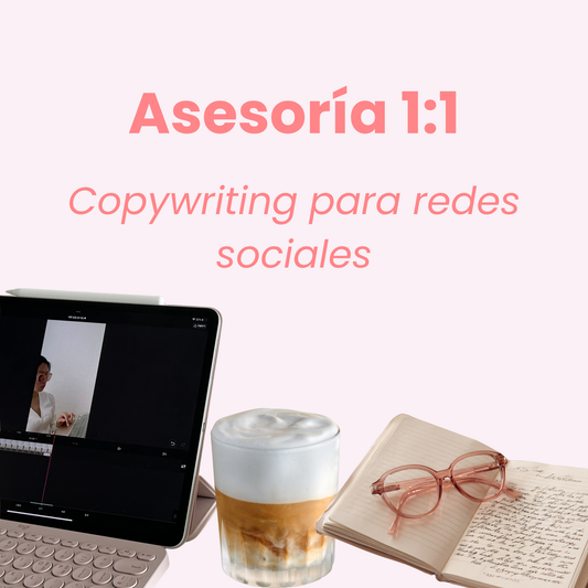 Asesoría 1:1 de copywriting para redes sociales