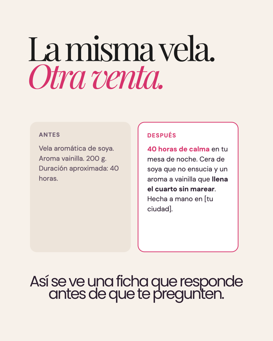 Tu tienda vende sola: Menos DMs, más ventas | TALLER EN VIVO
