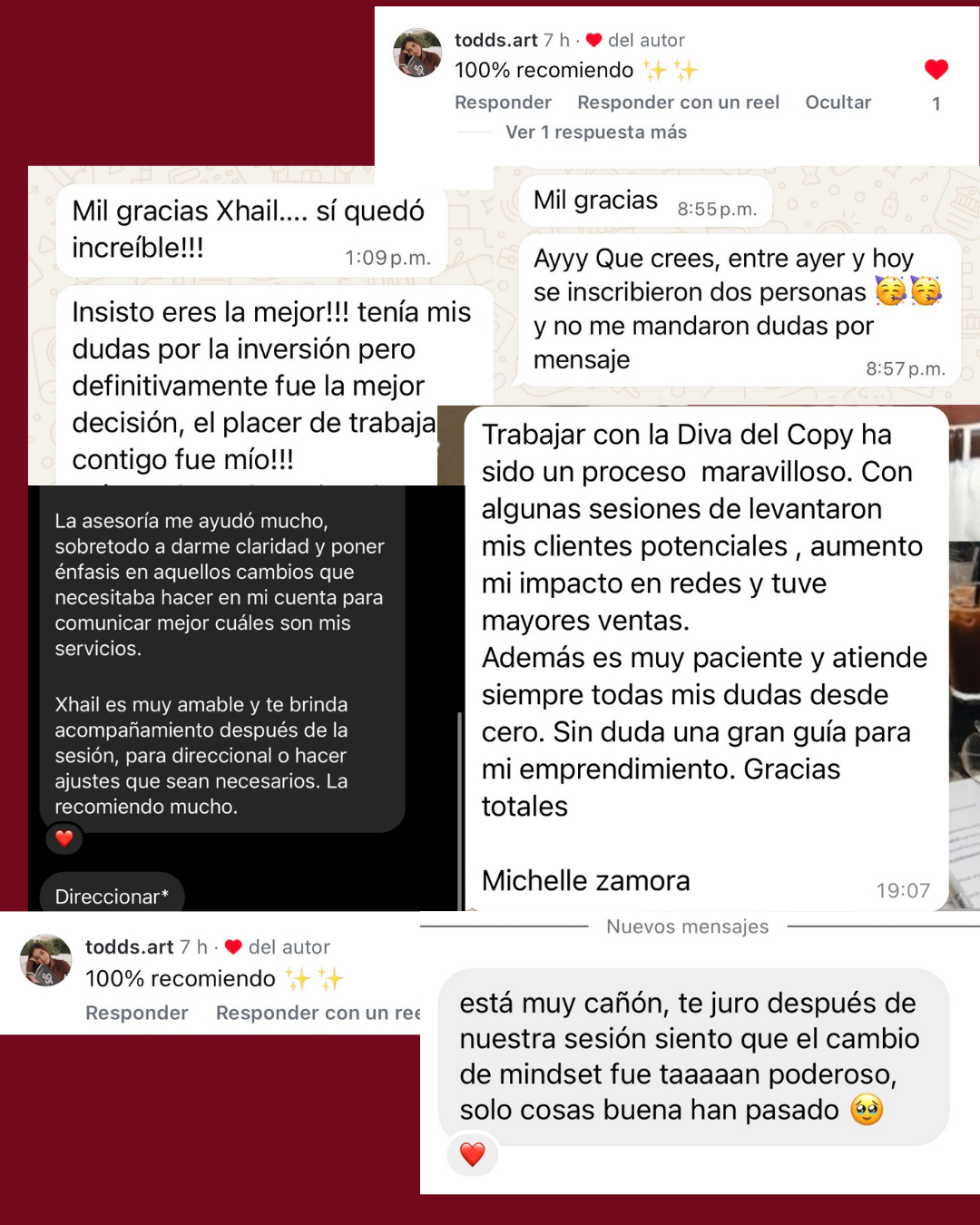 Asesoría 1:1 de copywriting para redes sociales